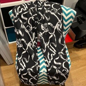 Jordan Black and White Snake Print Track Pants